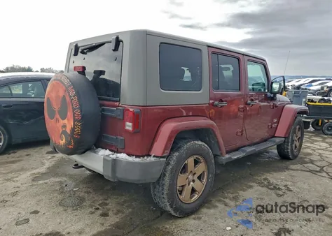 2008 Jeep Wrangler Unlimited Sahara из США, поврежденный, VIN 1J4GA59148L596092